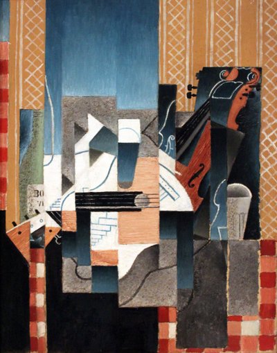 Violin and Guitar by Juan Gris